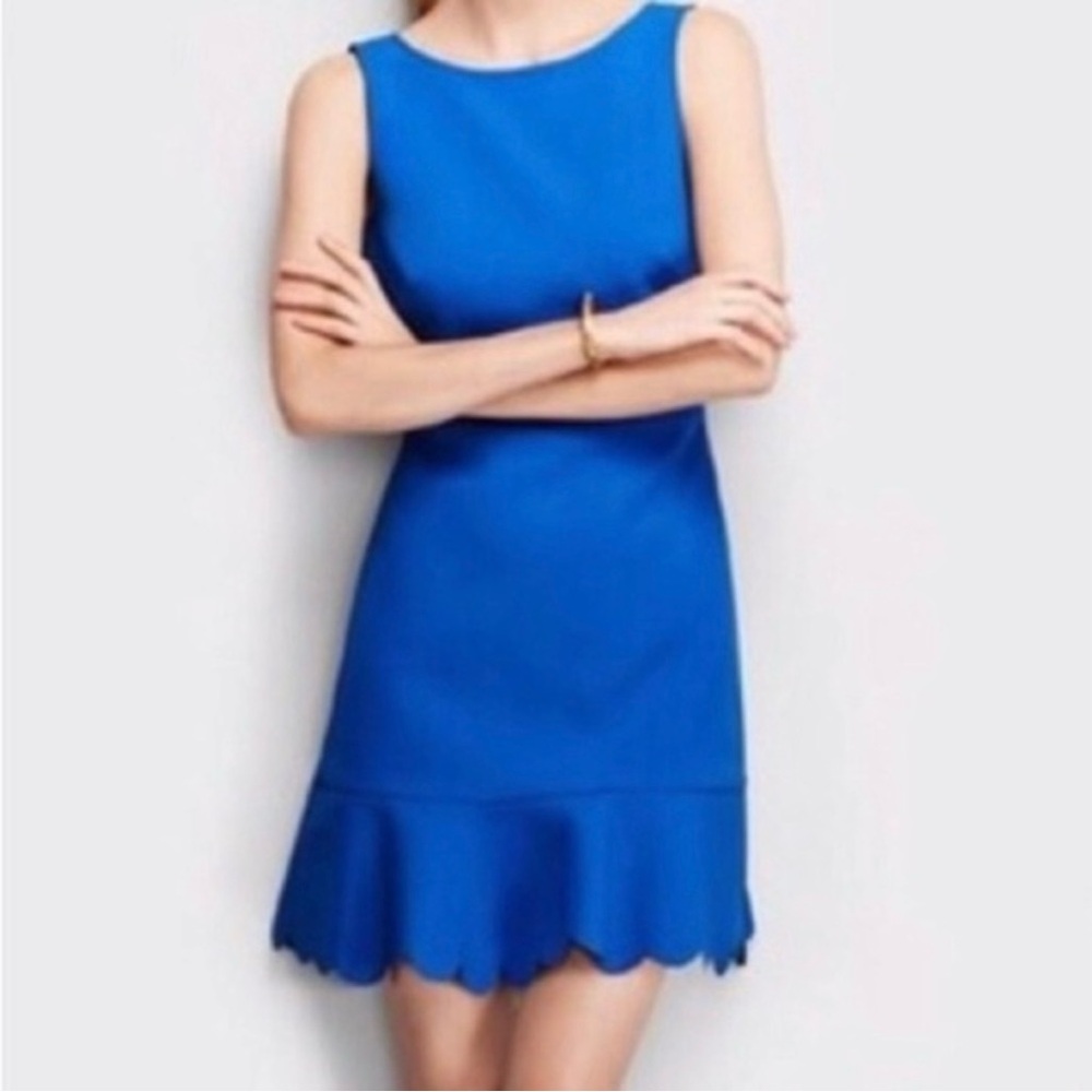 J. Crew Blue Sheath Mini Dress for Cocktail